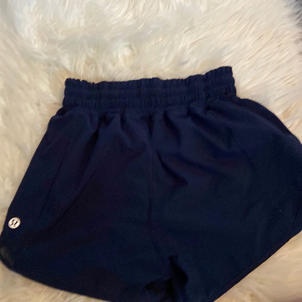 Navy blue Lululemon shorts